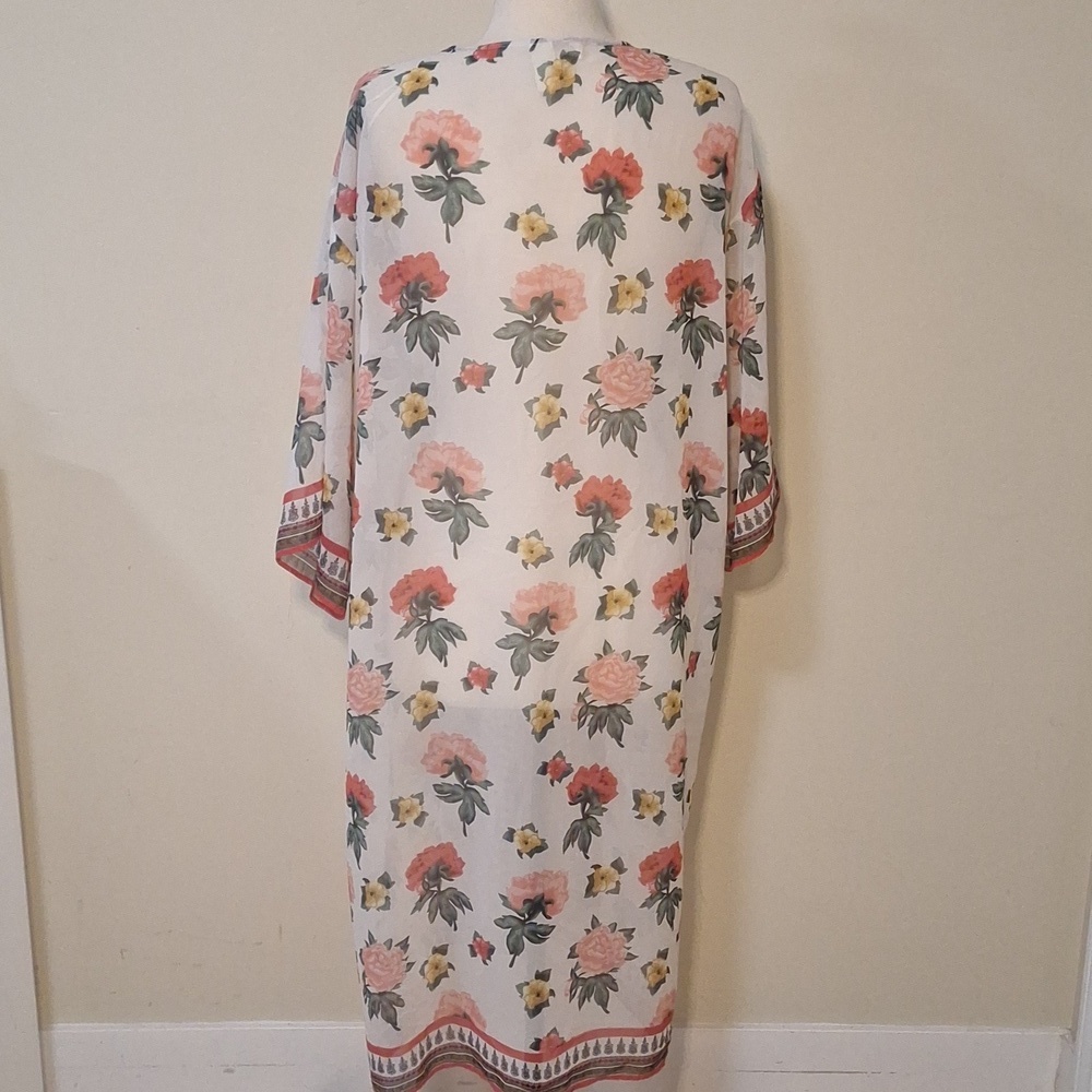 H & M x Coachella floral kimono Size M - Picture 7 of 10